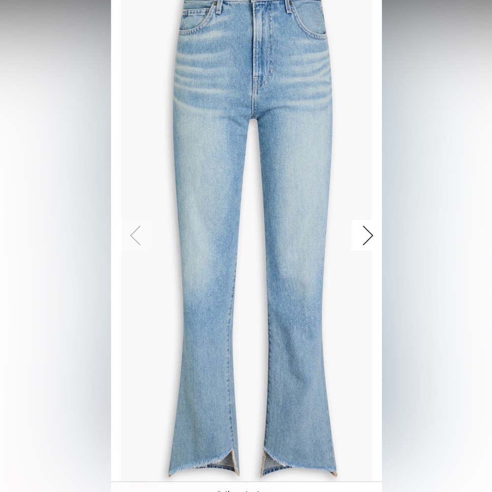 Veronica beard Dylan full length straight jeans